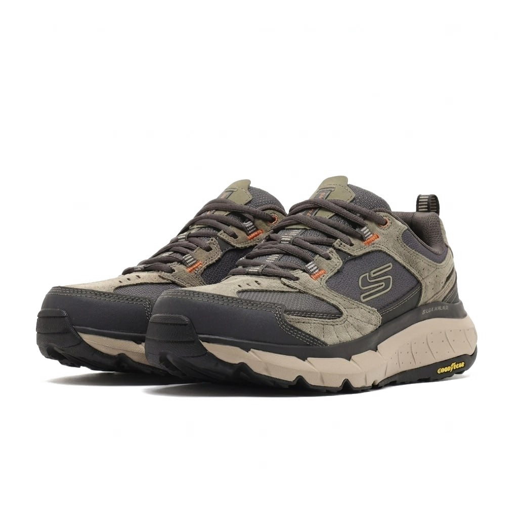 Skechers D'Lux Pro 237755-TPMT Mens Gray Suede Lifestyle Sneakers Shoes