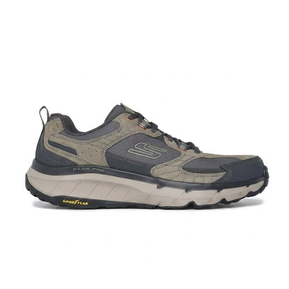 Skechers D'Lux Pro 237755-TPMT Mens Gray Suede Lifestyle Sneakers Shoes
