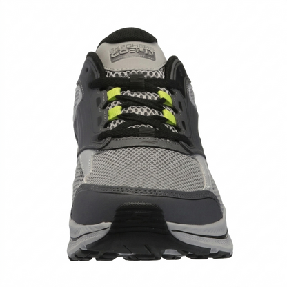Skechers Mens Panelled Running Shoes With Lace-Up Closure - Go Run Consistent 2.0 Silver Wolf Grey
