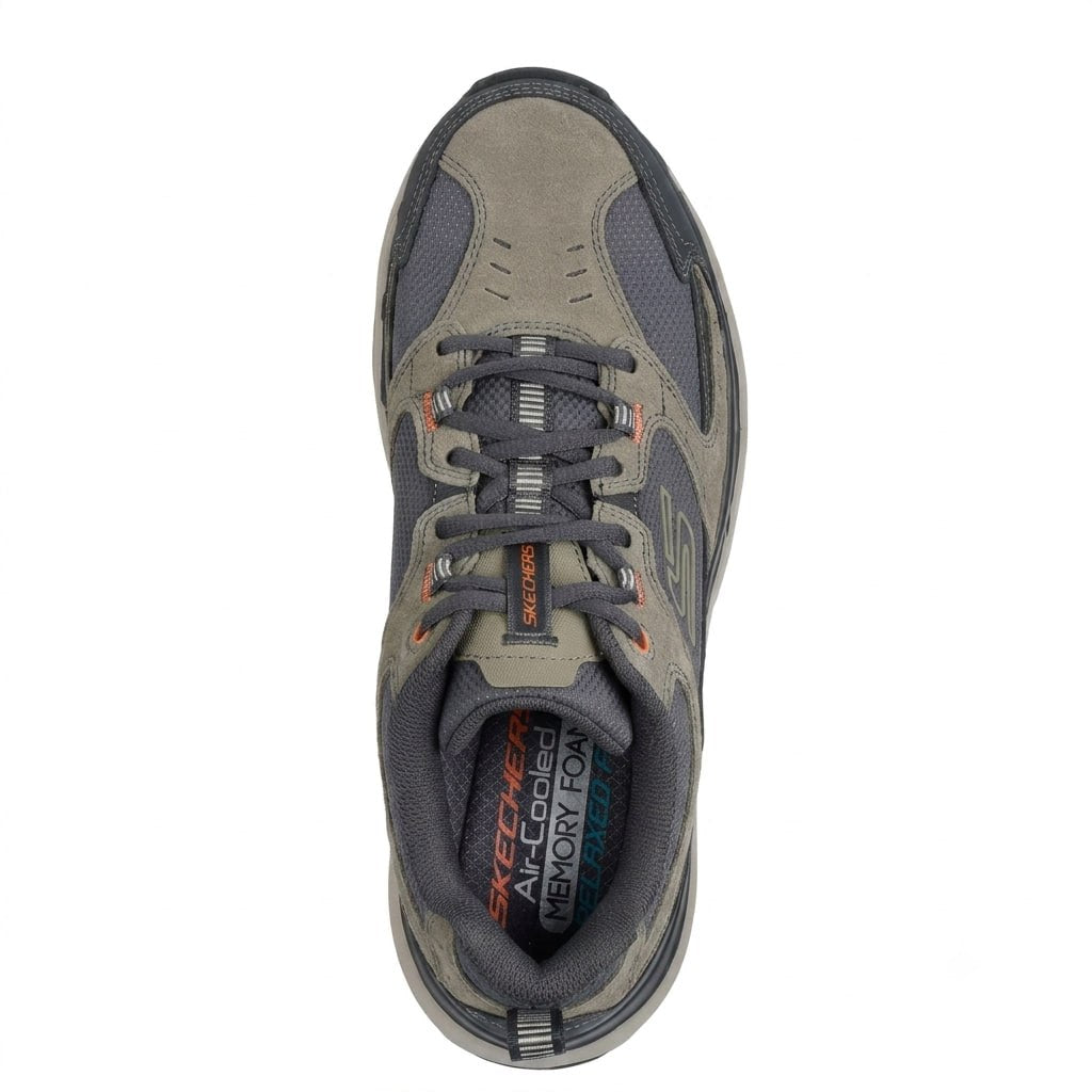 Skechers D'Lux Pro 237755-TPMT Mens Gray Suede Lifestyle Sneakers Shoes